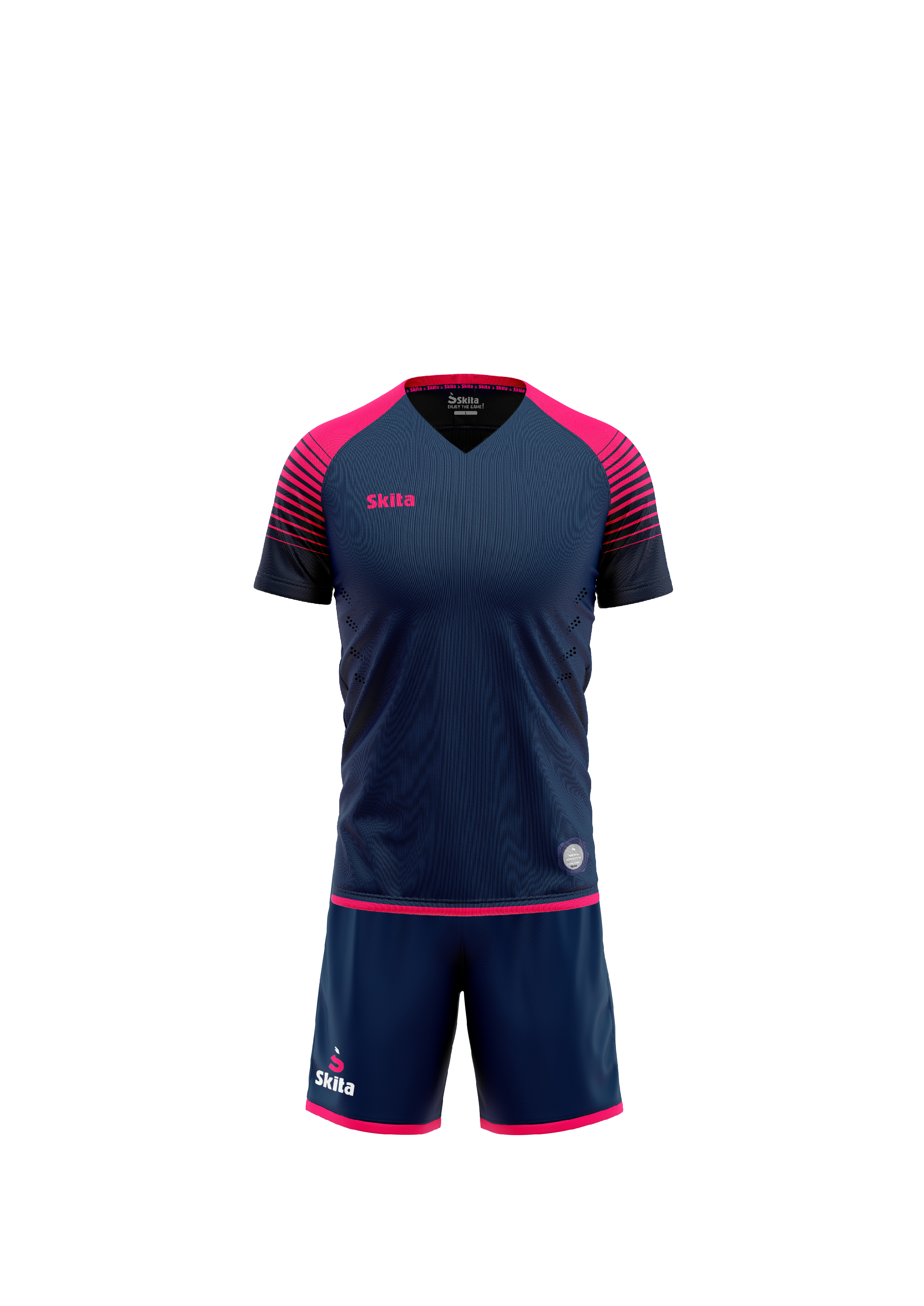 FARO (bleu nuit / fushia)